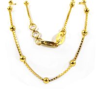 (01) 18" Gold Ball Chain