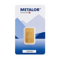 Metalor 10 grams 999.9 Gold Investment Bar